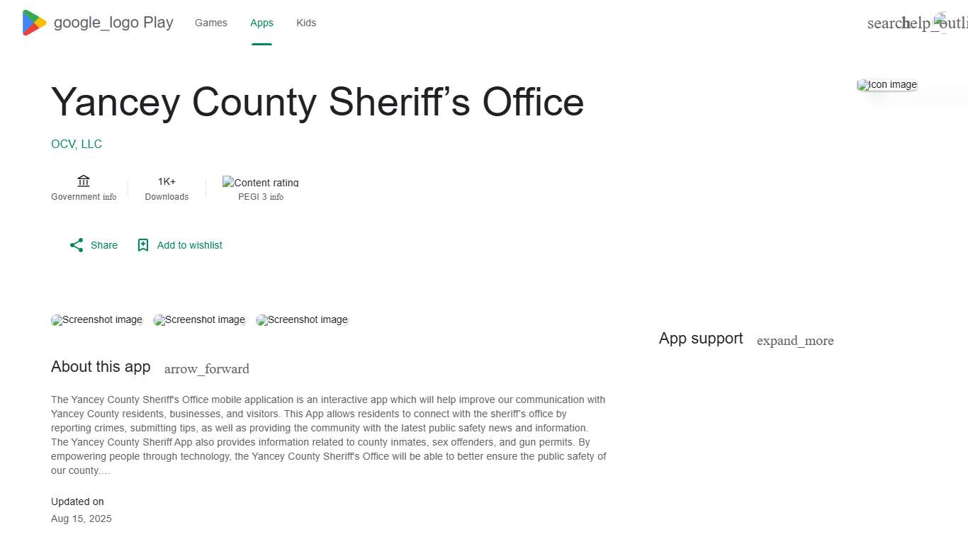 Yancey County Sheriff’s Office - Apps on Google Play